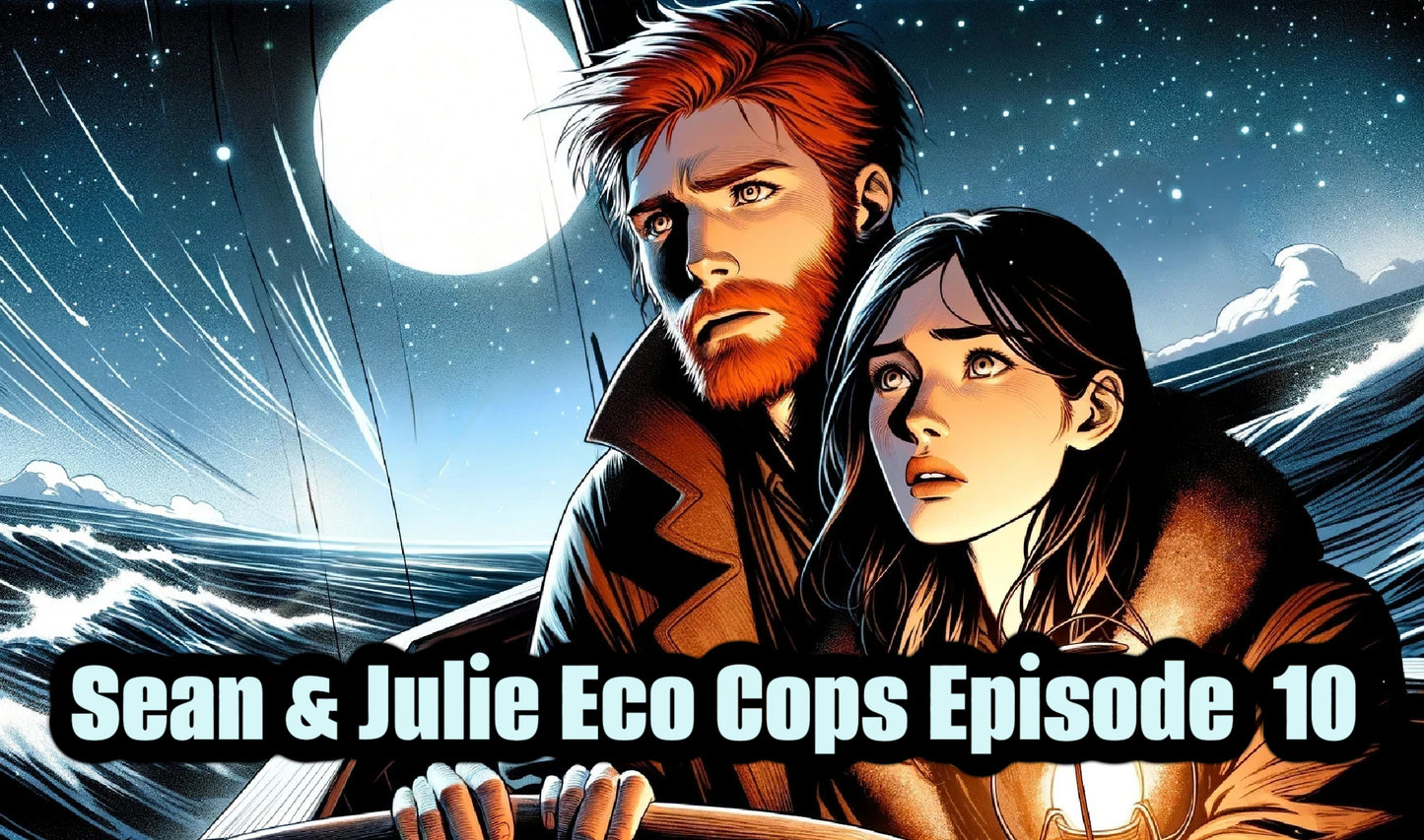 StoryCard(tm): Audio Graphic Novel: Sean & Julie Eco Cops Toxic Cruise