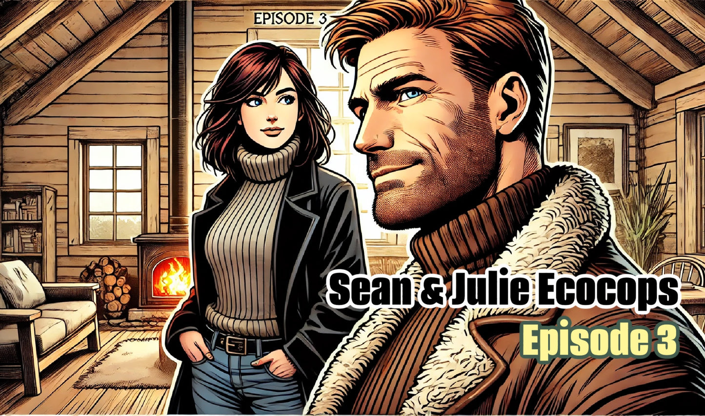 StoryCard(tm): Audio Graphic Novel: Sean & Julie Eco Cops Toxic Cruise