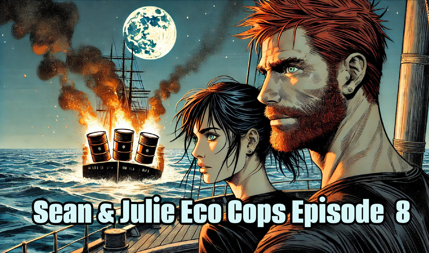 StoryCard(tm): Audio Graphic Novel: Sean & Julie Eco Cops Toxic Cruise