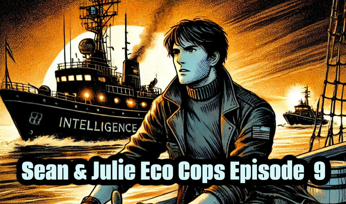 StoryCard(tm): Audio Graphic Novel: Sean & Julie Eco Cops Toxic Cruise