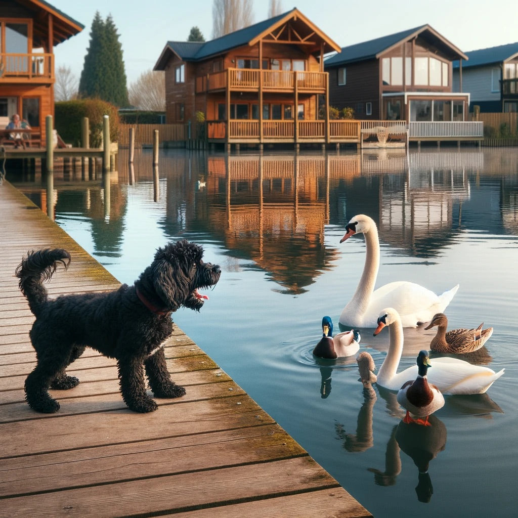 Licorice’s Lagoon Tales: : A Cockapoo’s Journey into Waterfront Wonder