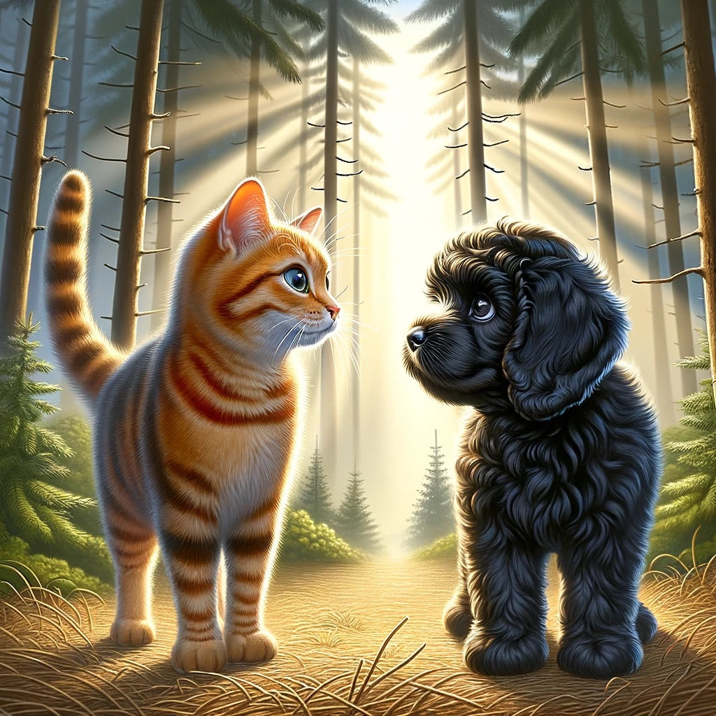 Licorice’s Big Adventures: The Tale of a Cat-Dog Cockapoo