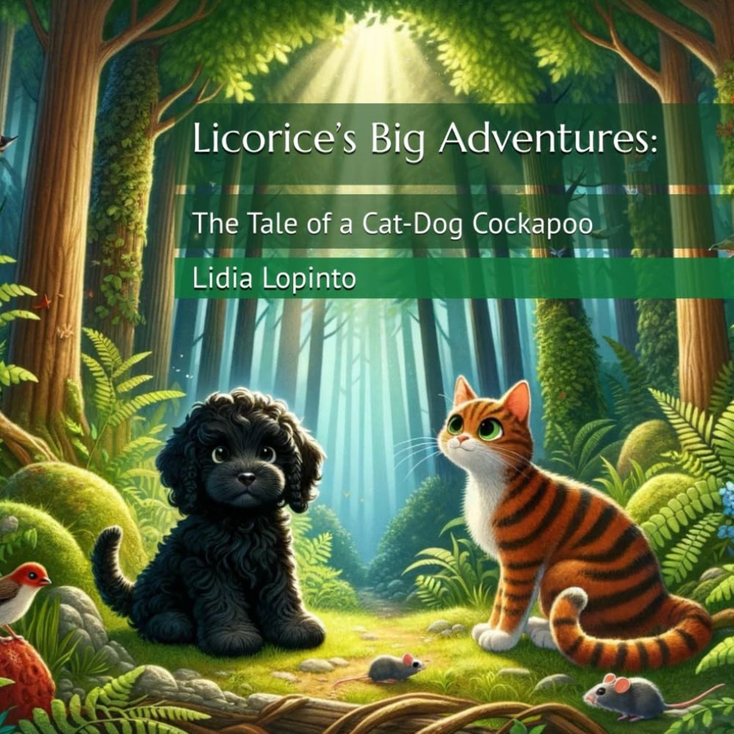 Licorice’s Big Adventures: The Tale of a Cat-Dog Cockapoo