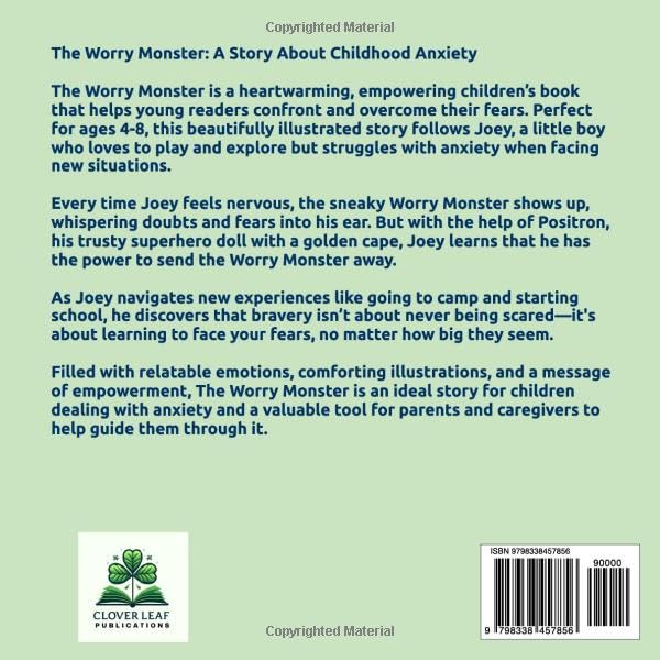 The Worry Monster: A story about childhood anxiety