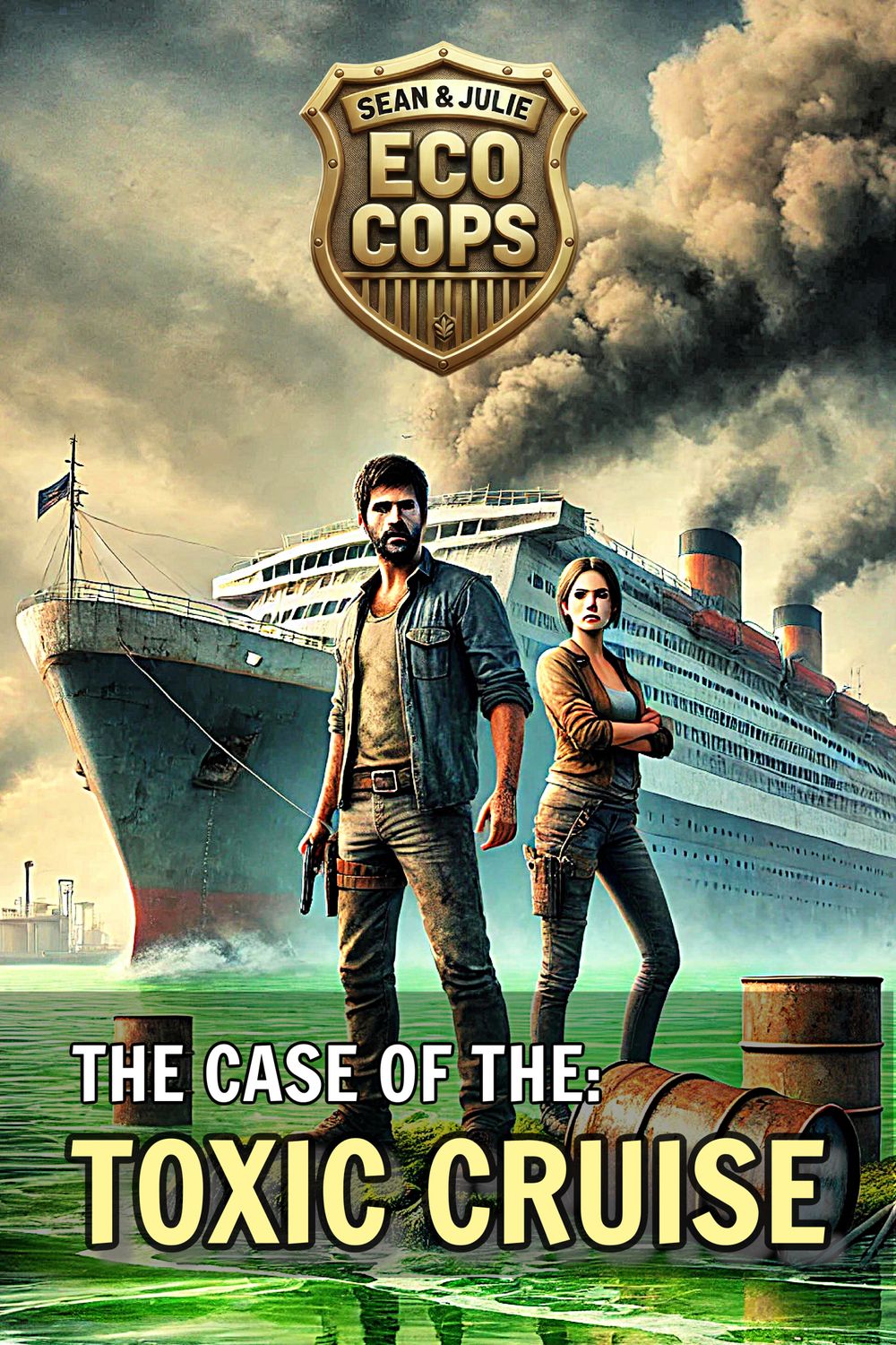 Sean & Julie: Eco Cops - The Case of the Toxic Cruise - Signed Copies