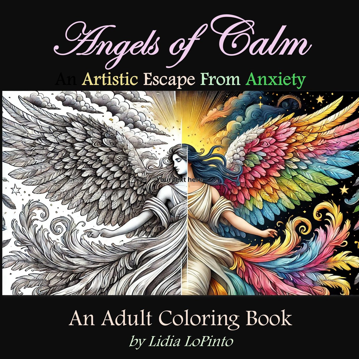 Angels of Calm: An Artistic Escape from Anxiety