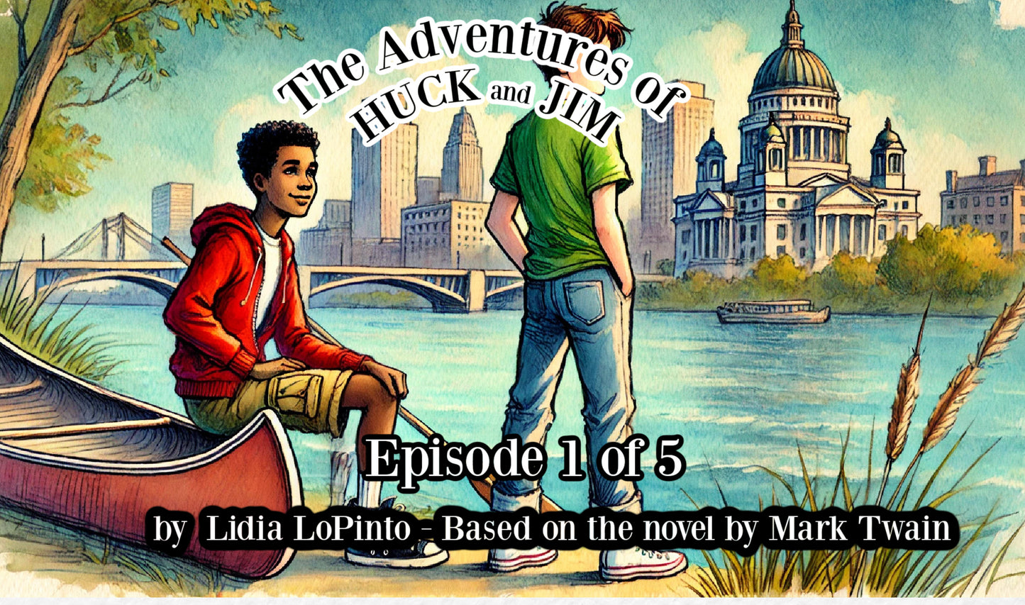 StoryCard tm: The Adventures of Huck and Jim – A Modern River Tale with Music,