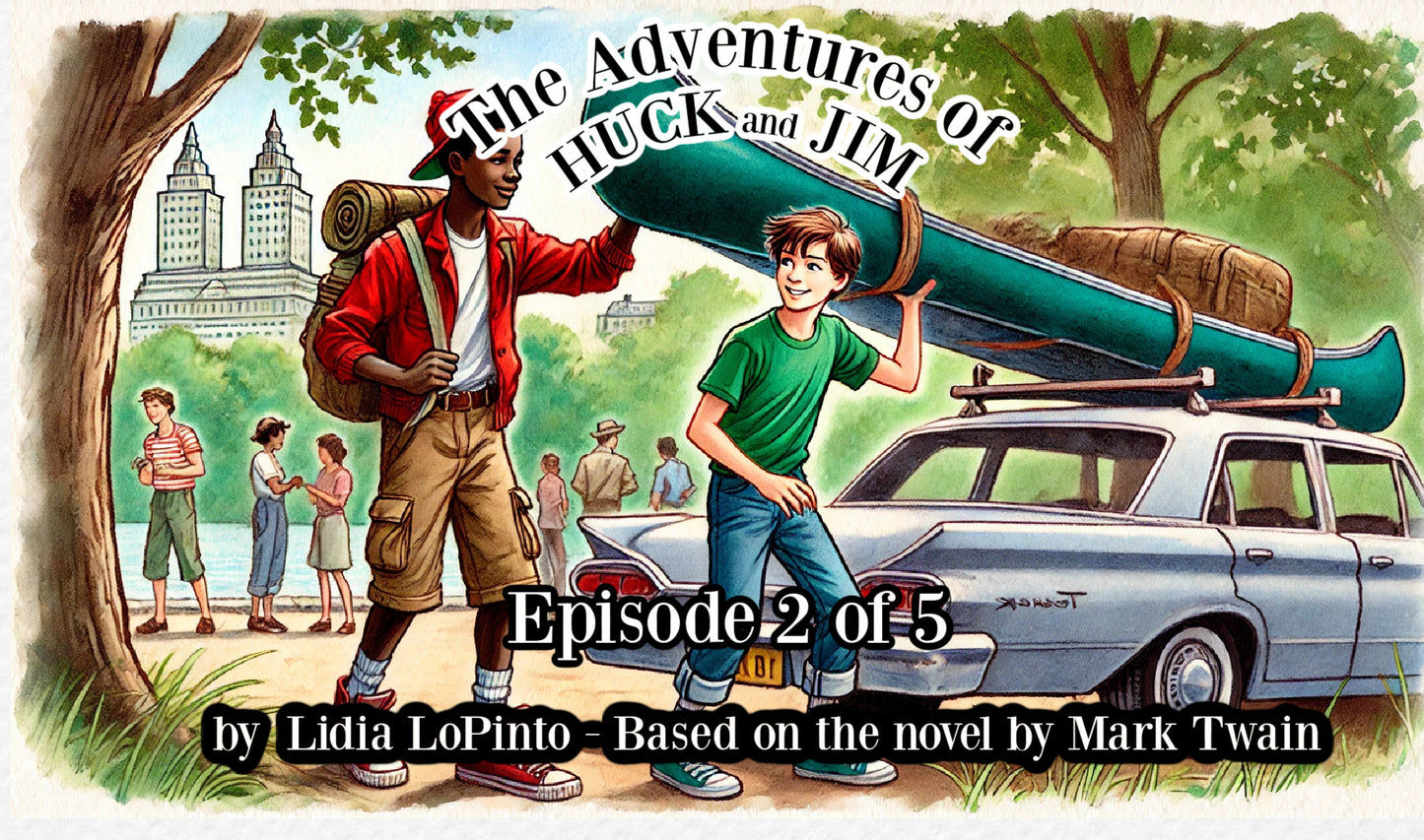 StoryCard tm: The Adventures of Huck and Jim – A Modern River Tale with Music,