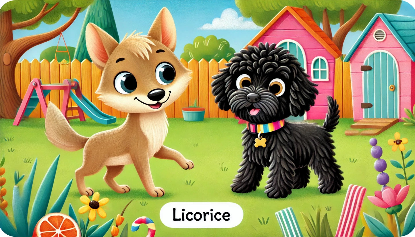 StoryCard(tm): Licorice Forest Friends Illustrated & Narrated Bedtime Stories