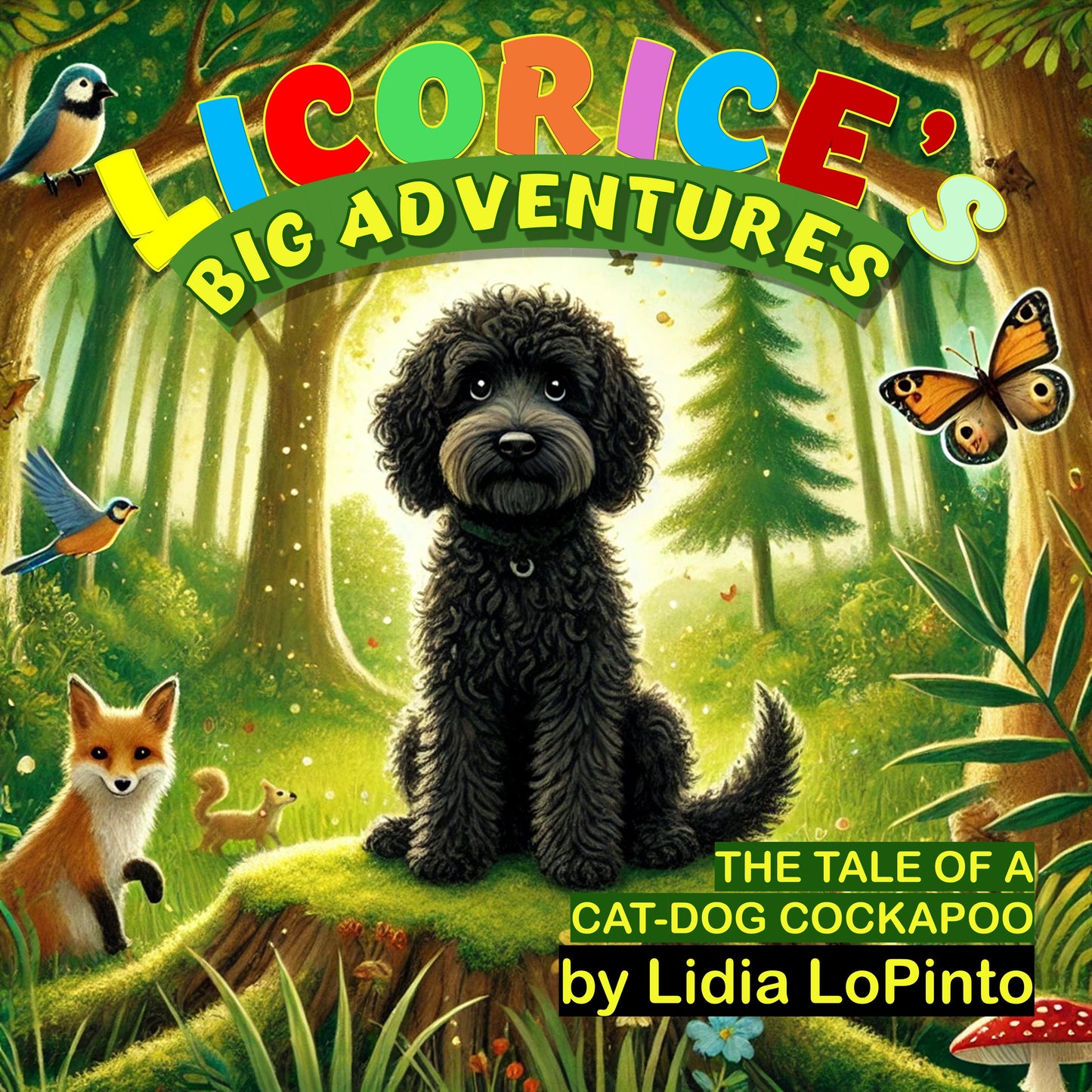 StoryCard™: Licorice’s Big Adventures: The Tale of a Cat-Dog Cockapoo