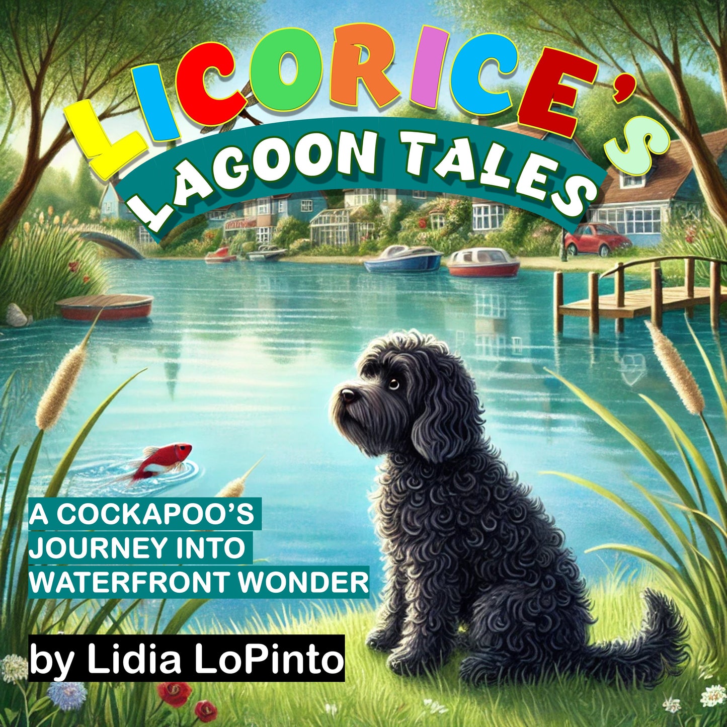 StoryCard(tm): Licorice’s Lagoon Tales: A Cockapoo’s Journey into Waterfront Wonder