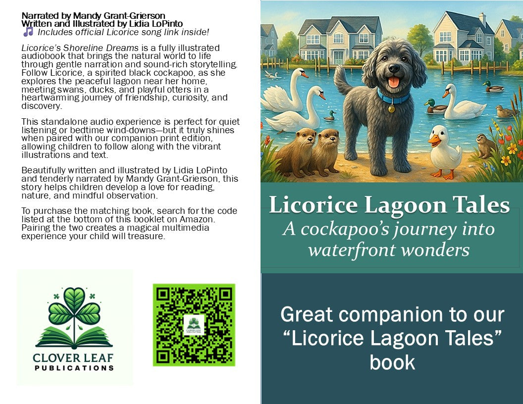 StoryCard(tm): Licorice’s Lagoon Tales: A Cockapoo’s Journey into Waterfront Wonder