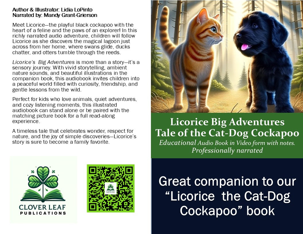 StoryCard™: Licorice’s Big Adventures: The Tale of a Cat-Dog Cockapoo