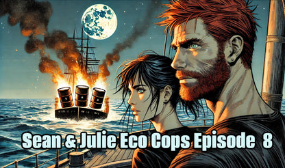 StoryCard(tm): Audio Graphic Novel: Sean & Julie Eco Cops  Toxic Cruise