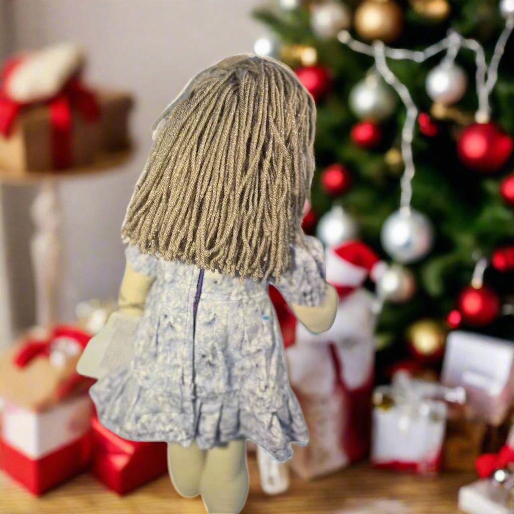 StoryTime Friends Mabel Mirth Rag Doll with Wool Hair by Lidia’s Dolls