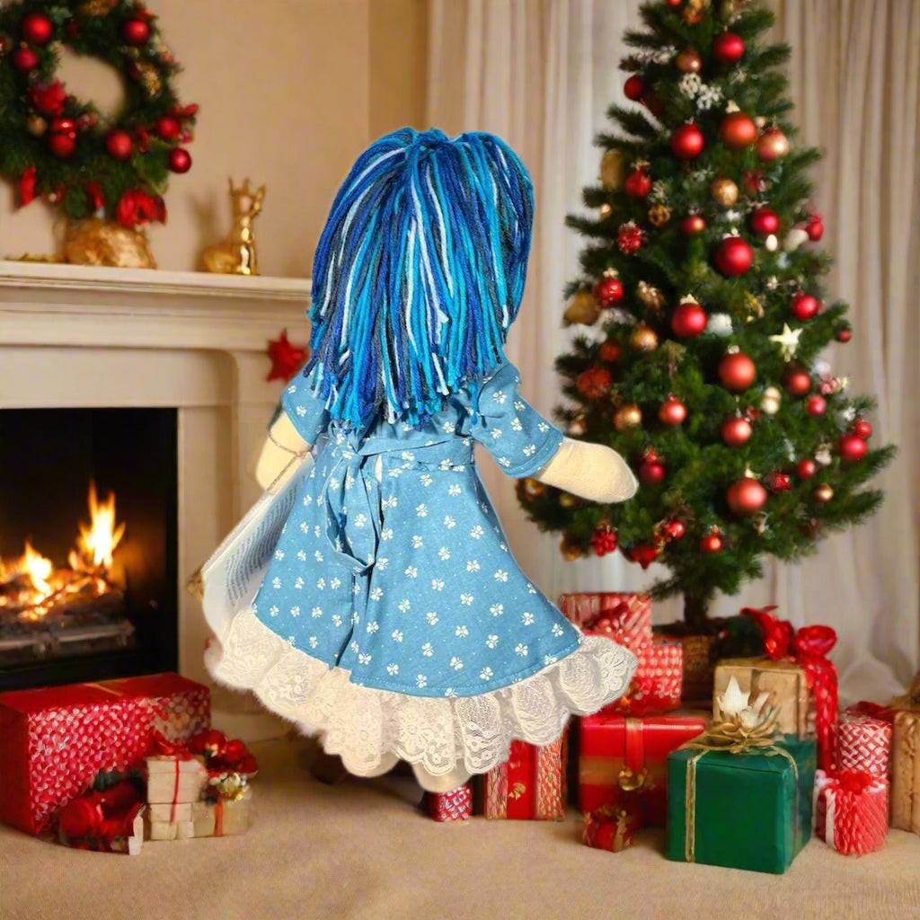 Lidia’s Dolls Zinnia Zoom Rag Doll w/Story Card - Story Time Friends