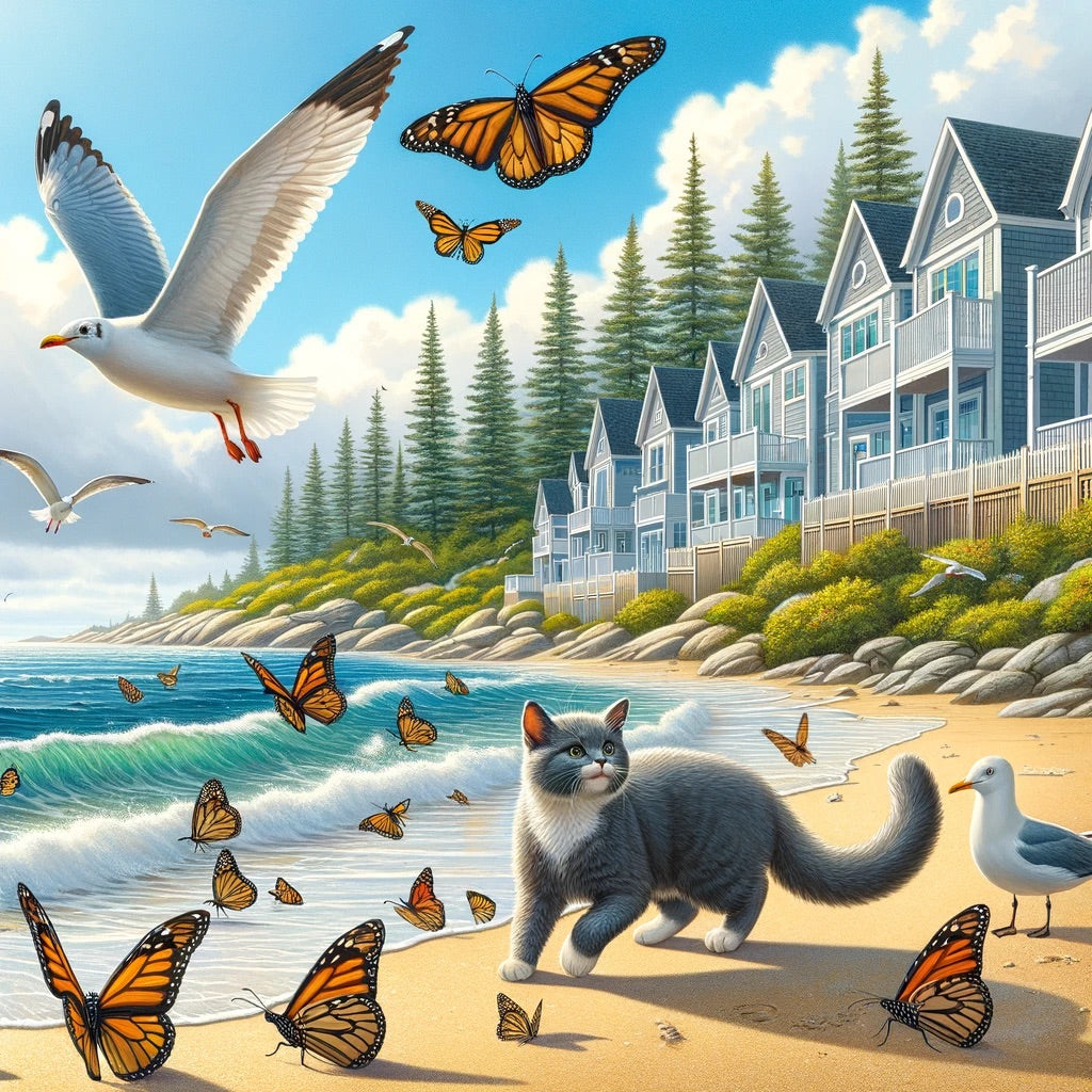 Licorice's Big Adventures: Dawn Pawtrol at Graveling Point Beach: Little Egg Harbor, NJ