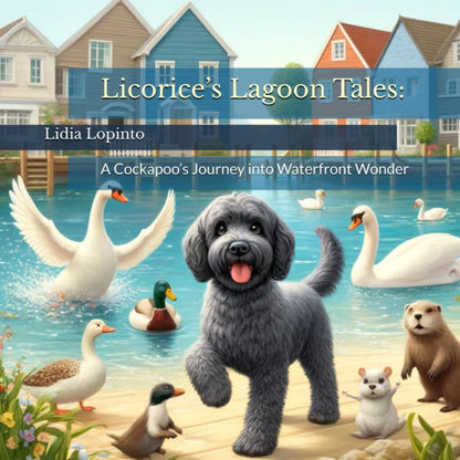 Licorice’s Lagoon Tales: : A Cockapoo’s Journey into Waterfront Wonder