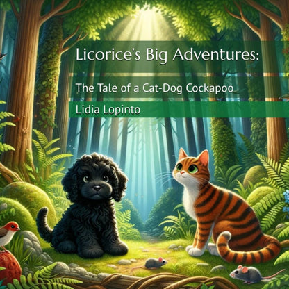 Licorice’s Big Adventures: The Tale of a Cat-Dog Cockapoo