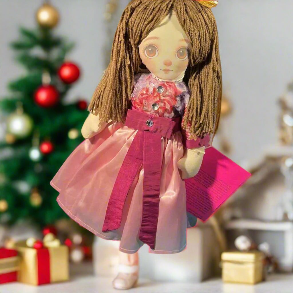 Lidia’s Dolls Storytime Friends Artist Doll with New Wig & Dress