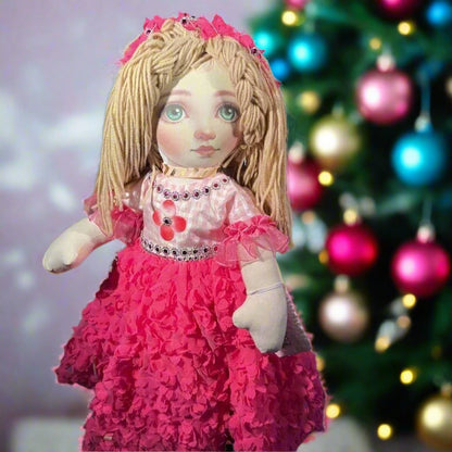 Lidia’s Dolls Storytime Friend Susannah Carrington Handmade Rag Doll