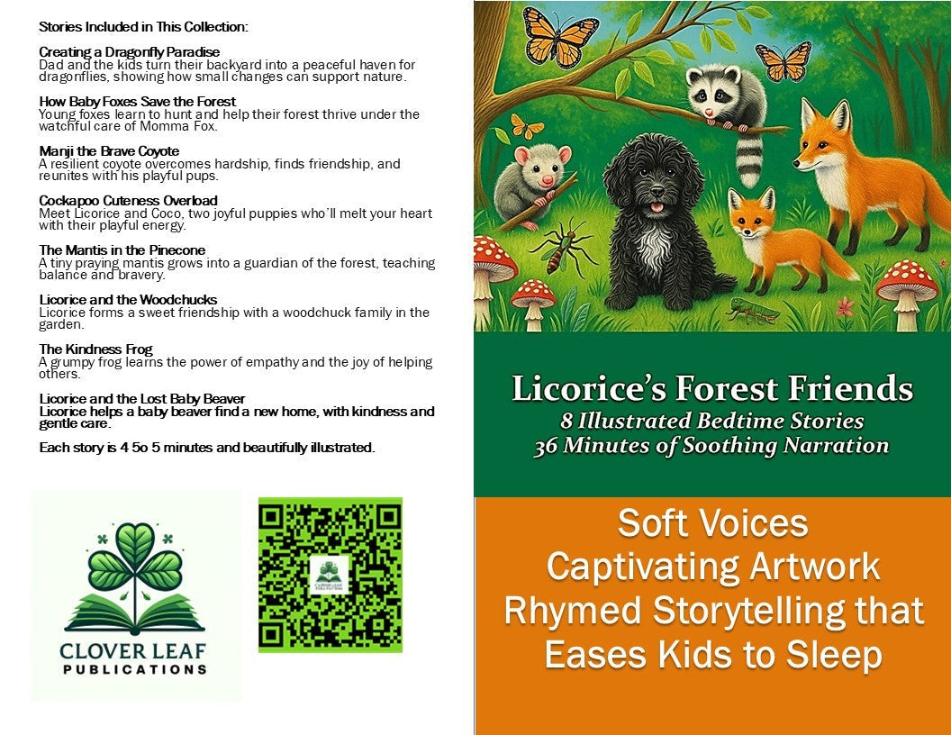 StoryCard(tm): Licorice Forest Friends Illustrated & Narrated Bedtime Stories