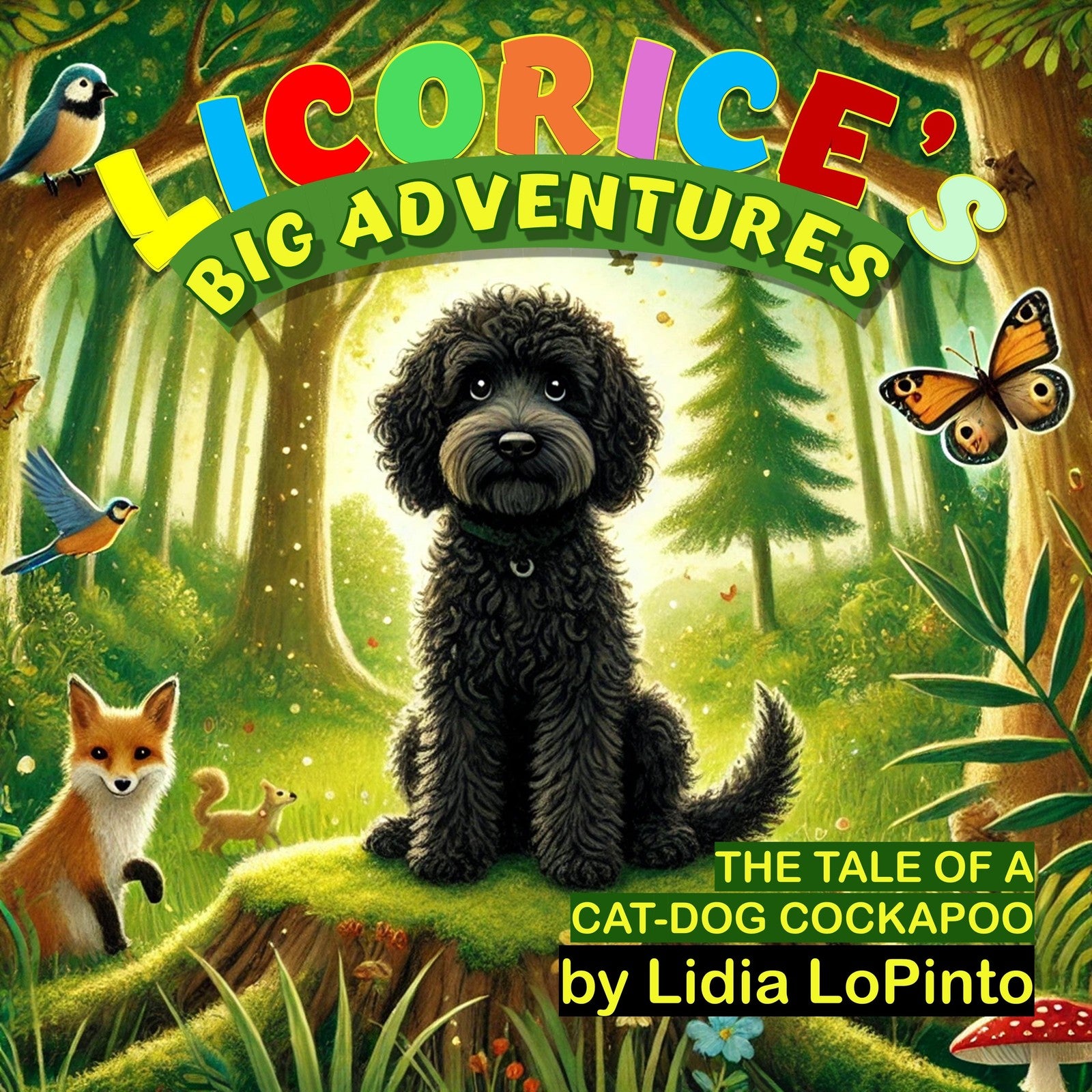 StoryCard™: Licorice’s Big Adventures: The Tale of a Cat-Dog Cockapoo