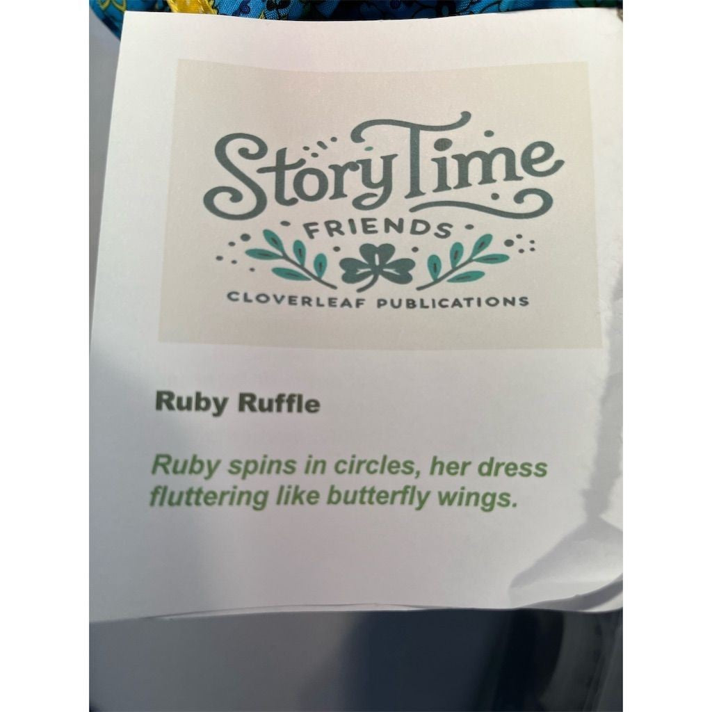 Vintage Ruby Ruffle Rag Doll by Lidia’s Dolls Storytime Friends
