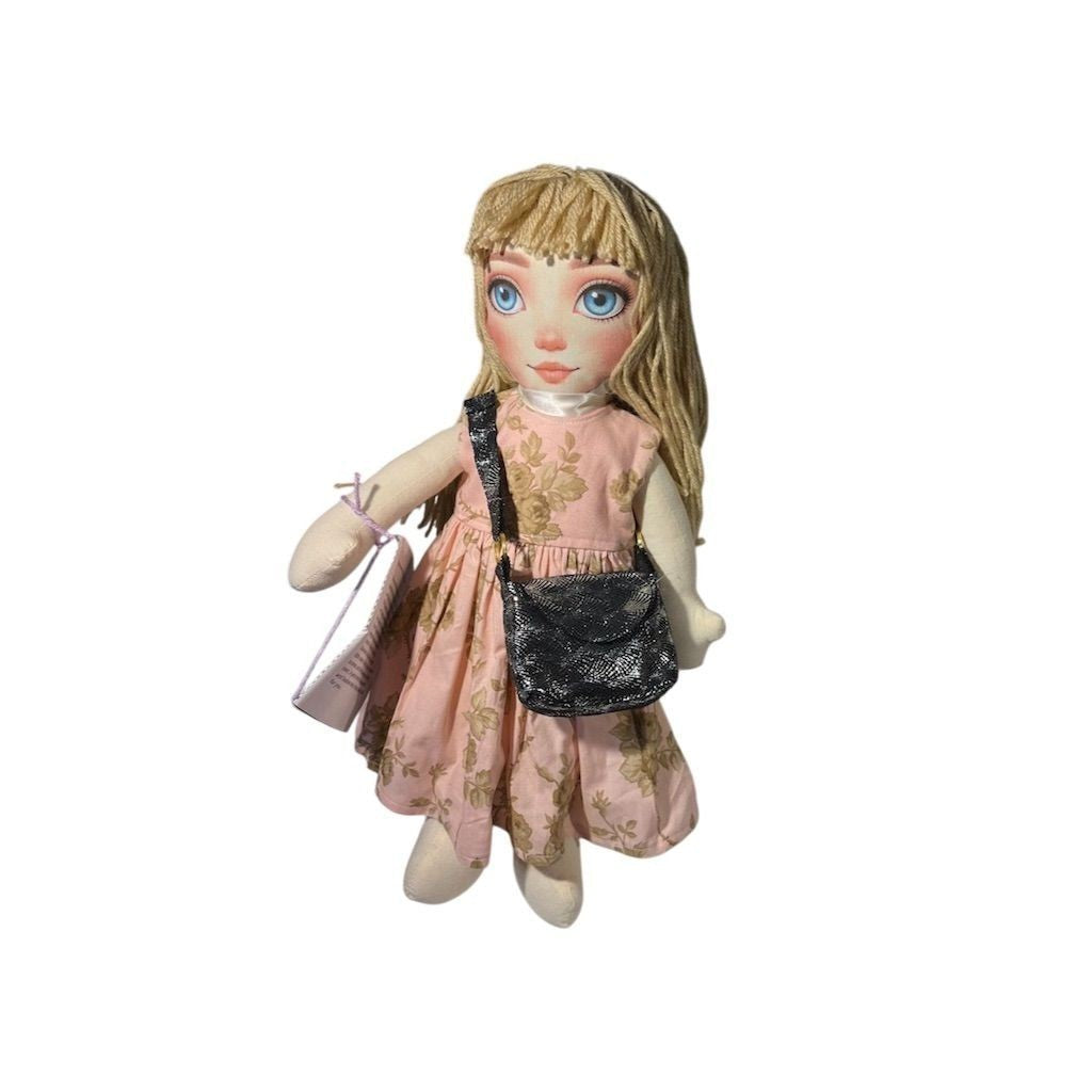 Lidia’s Dolls Storytime Friends Handmade Cotton Doll with Wool Hair