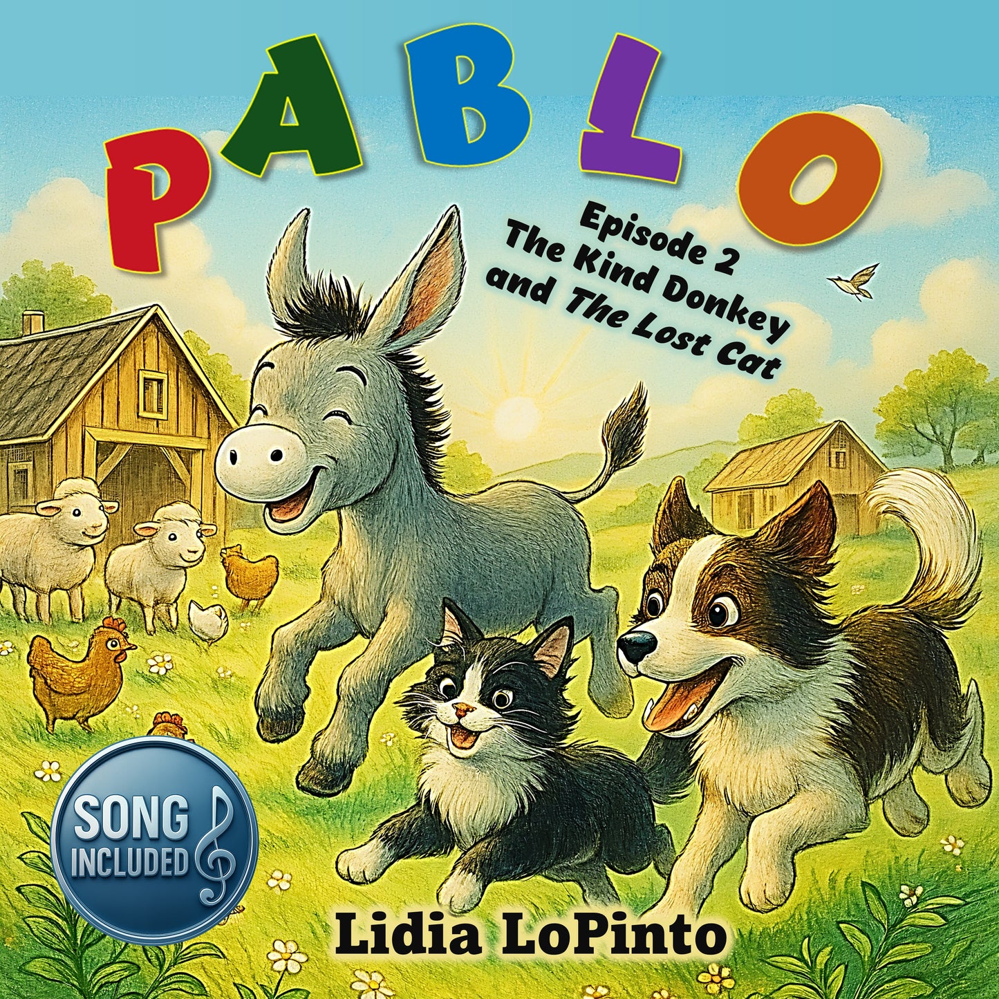 Pablo The Kind Donkey and The Lost Cat: Second Episode - Song Included