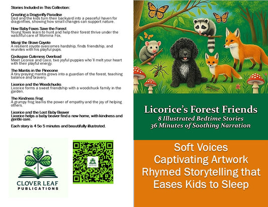 StoryCard(tm): Licorice Forest Friends Illustrated &  Narrated Bedtime Stories