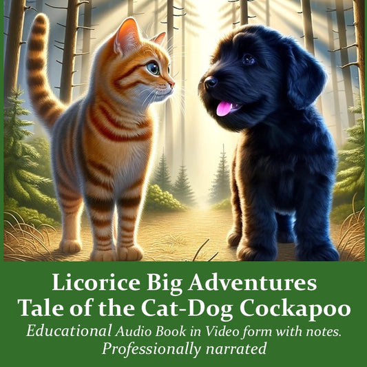 InstaBooks™:  Licorice’s Big Adventures: The Tale of a Cat-Dog Cockapoo