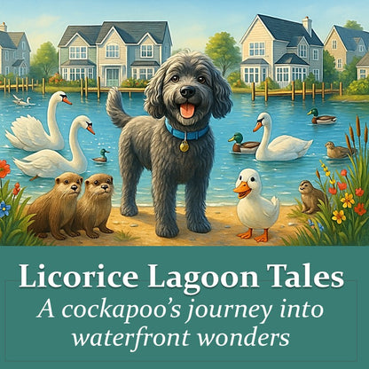 InstaBooks™: Licorice’s Lagoon Tales: A Cockapoo’s Journey into Waterfront Wonder