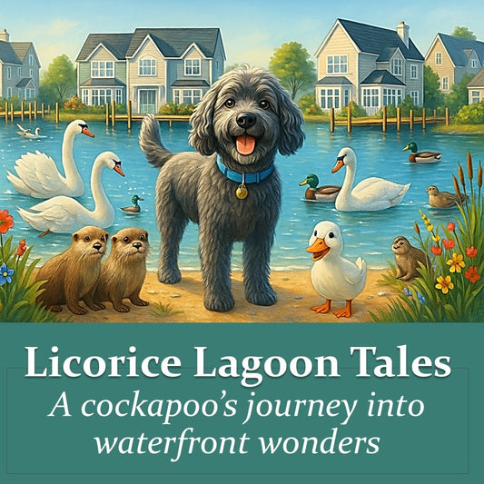 InstaBooks™: Licorice’s Lagoon Tales: A Cockapoo’s Journey into Waterfront Wonder