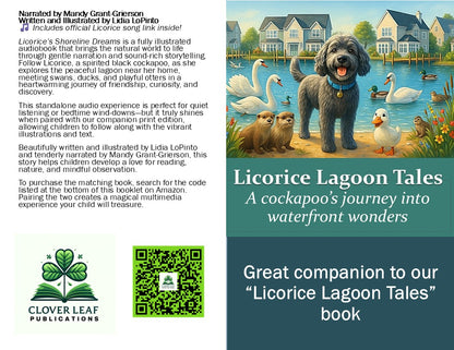 StoryCard(tm):  Licorice’s Lagoon Tales: A Cockapoo’s Journey into Waterfront Wonder