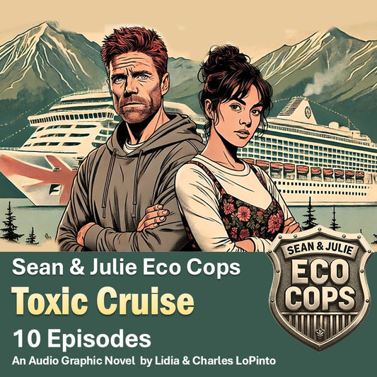 InstaBooks™: Audio Graphic Novel: Sean & Julie Eco Cops  Toxic Cruise