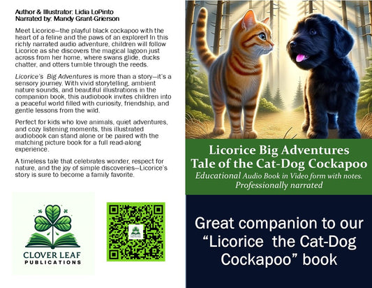 StoryCard™:  Licorice’s Big Adventures: The Tale of a Cat-Dog Cockapoo
